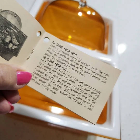 MCM 1960s Atomic Mod
Acrylic Domed Lidded Food Server - Picture 10 of 10